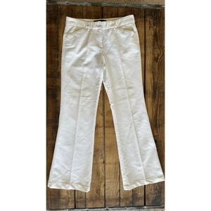Express Design Studio Editor Pants Womens 4 (Fit like 0) White Dress Slacks